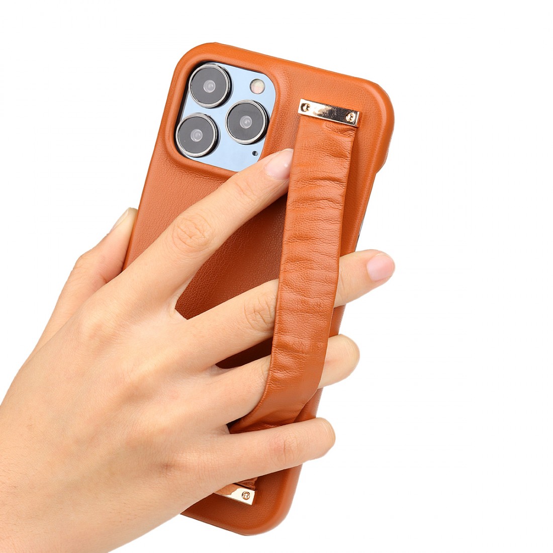 Luxury Phone Case With Wrist Strap for iPhone 13 Series for iPhone 12